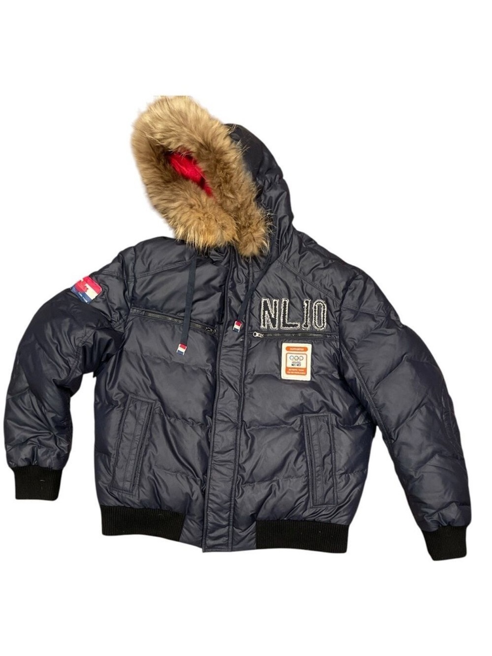 Dekalb Vancouver 2010 Olympics Netherlands NOC*NSF Puffer Jacket XXL - Picture 2 of 11